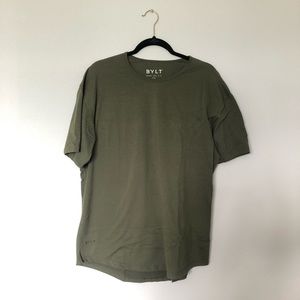 BYLT basics drop cut shirt